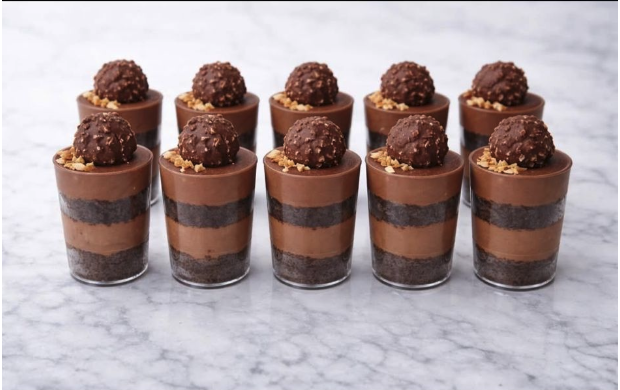 Ferrero Rocher cups
